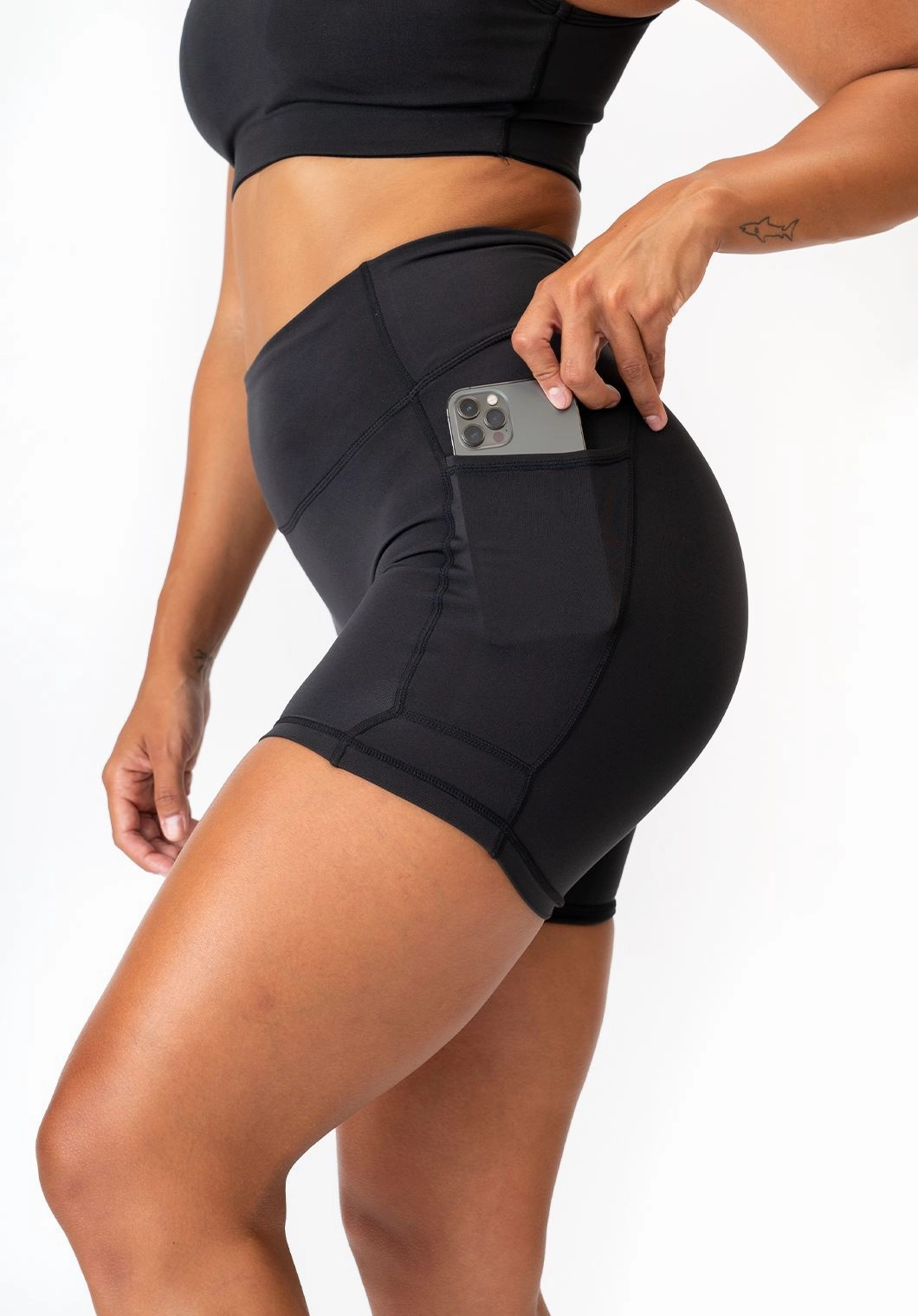 Quick Adjust Toggles Reluna Original Sculptseam? Pocket Short Black