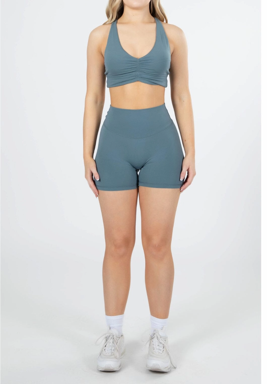 Reluna Original Sculptseam? Short Slate AdjustableDrawstring Performance Flex