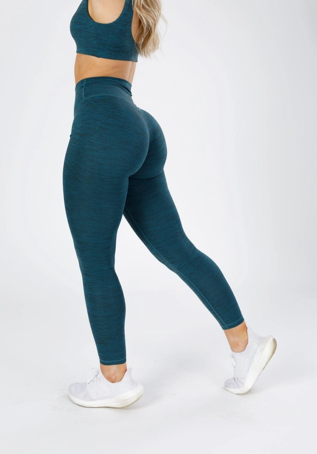 Reluna Spacedye Original Sculptseam? Legging Green Static Smart Fit Timeless Design Wear