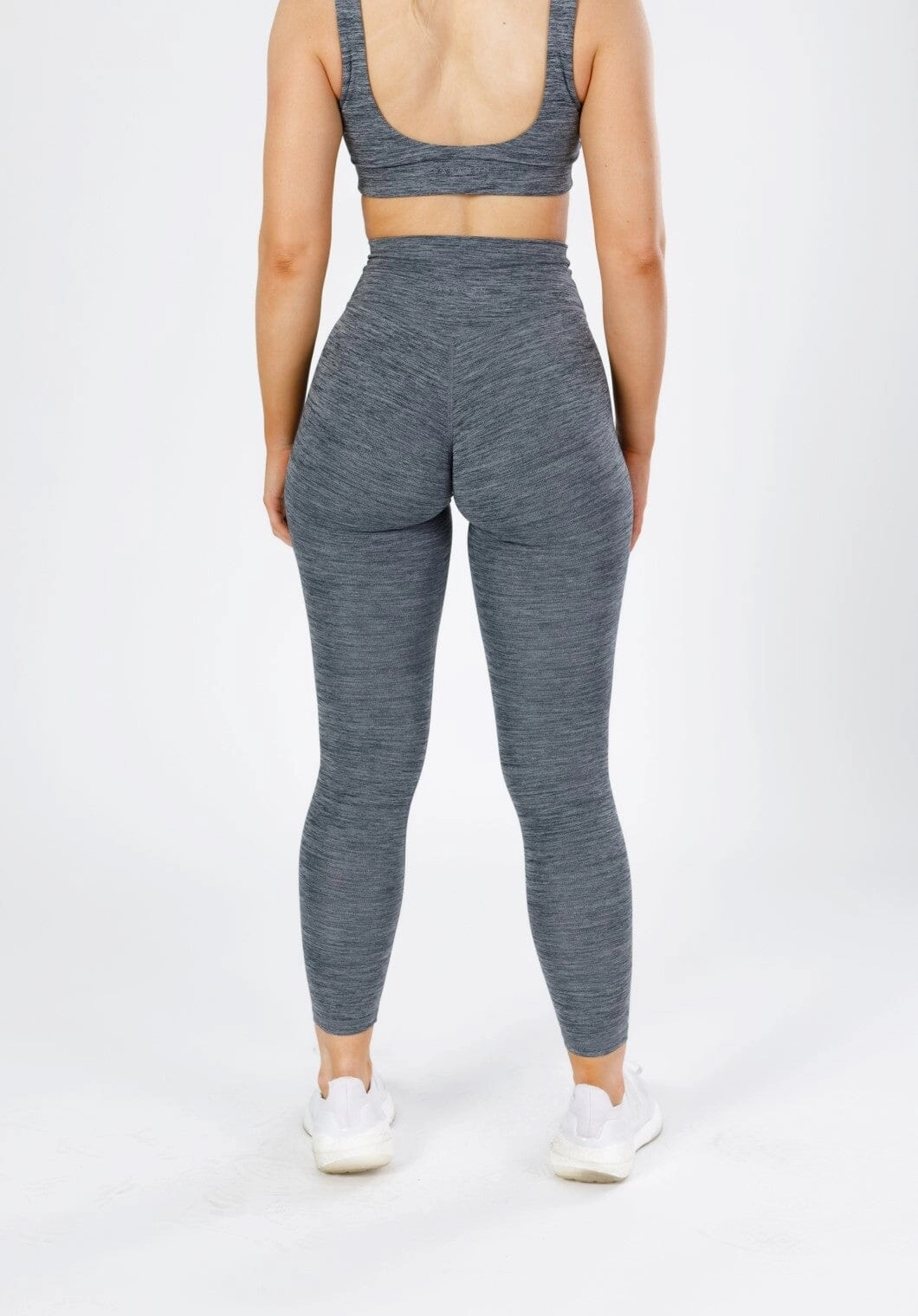 Motion Ease Body Shaping Budget Friendly Reluna Spacedye Original Sculptseam? Legging Grey Static