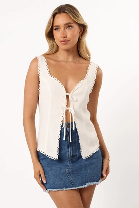 Renn Top - White Classic Wear