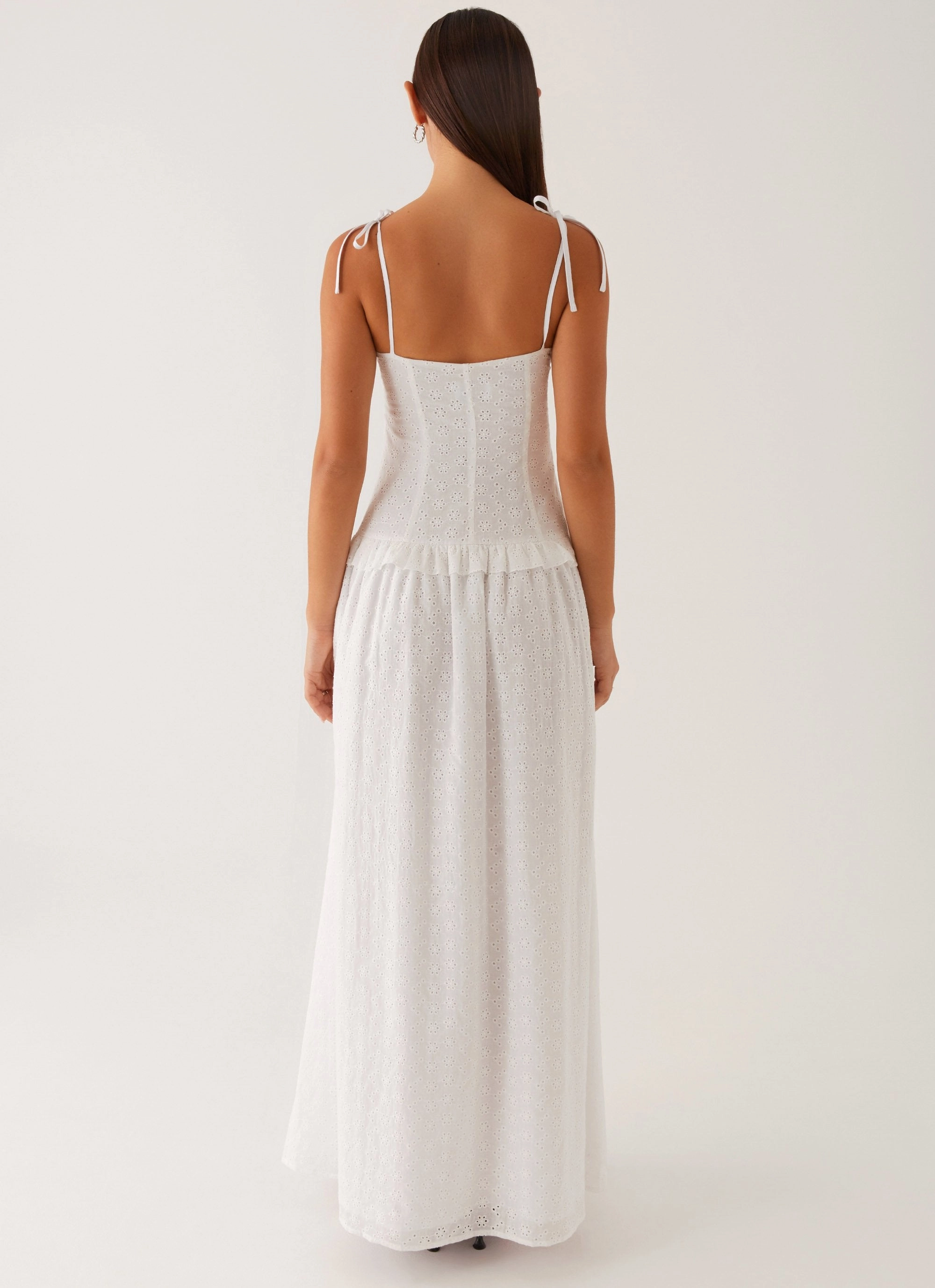 Reveria Twist Maxi Dress - Ivory Quiet Luxury