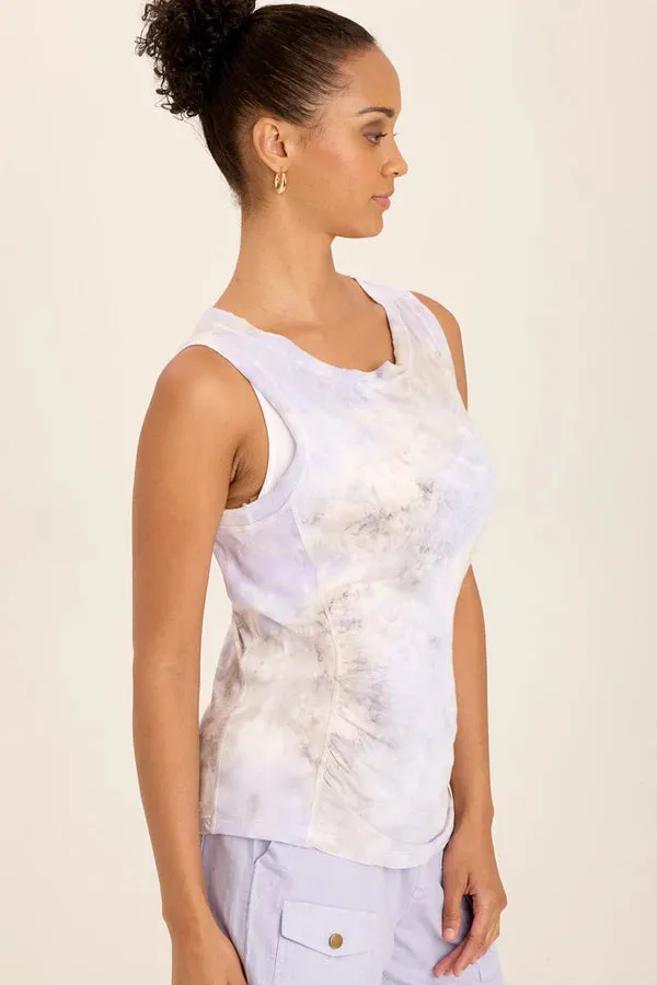 Rexel Tank | Hawksbill Wash Mythical - legendary Wrinkle Resistant Texture Rayon blend