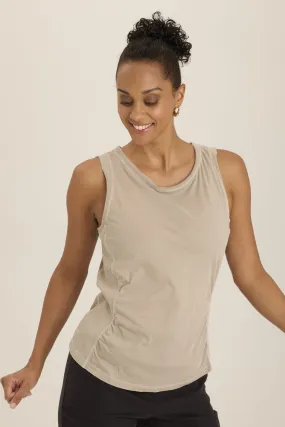 Rexel Tank | White, Ripple Geometric and trendy Breathable Fit Design Non Toxic Printing