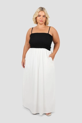 Sophisticated Fit RILORA DRESS B&W