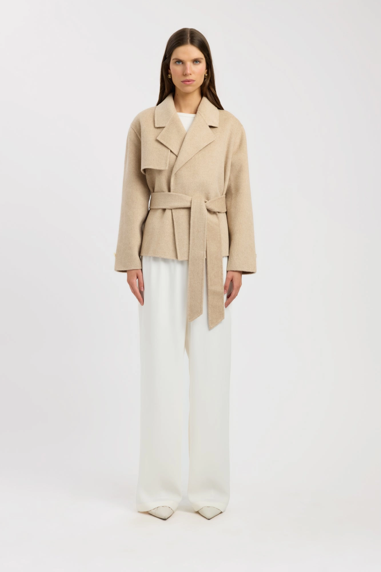 Fashion Use Rommie Cropped Wool Jacket