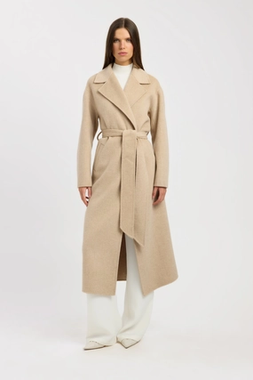 UltraQuietMaterial NonBulkyLayering Rommie Wool Coat