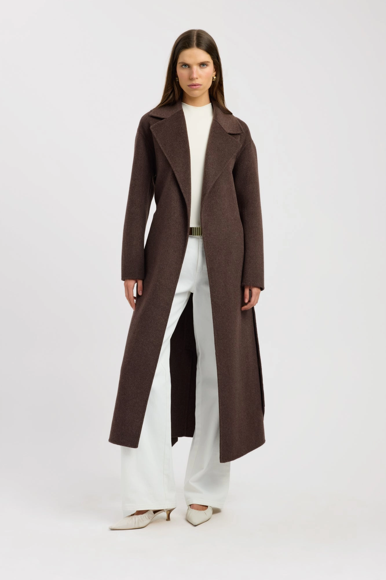 Rommie Wool Coat Utility Inspired Look