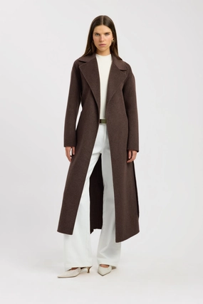 Rommie Wool Coat Utility Inspired Look