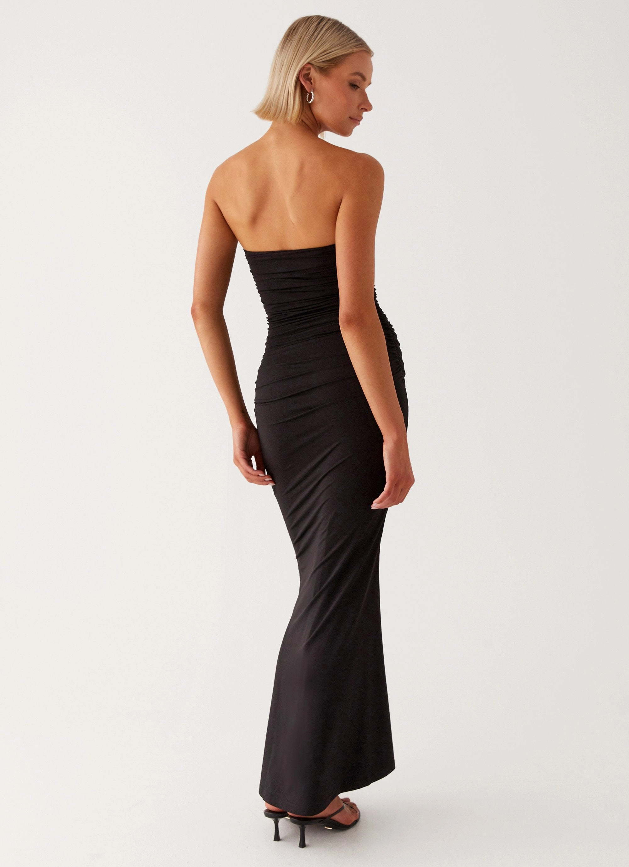 Rudy Maxi Dress - Black Modern-style