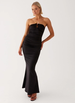 Motion Light Rudy Maxi Dress - Black
