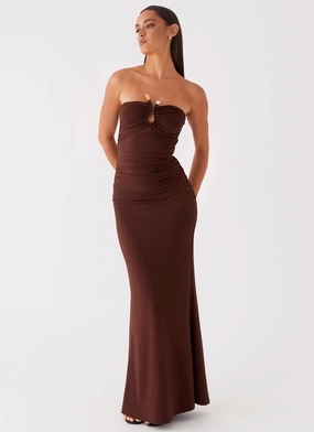 All-Occasion Look Rudy Maxi Dress - Brown