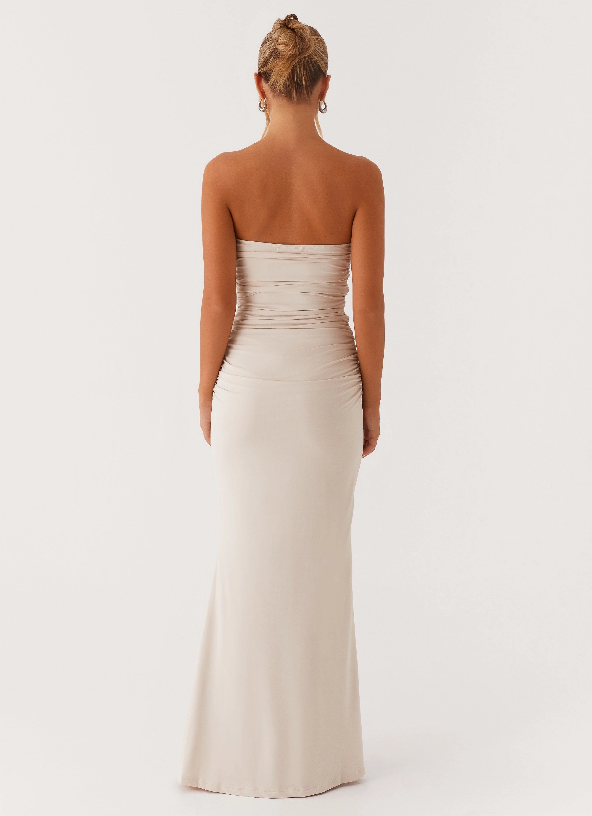 Rudy Maxi Dress - Ivory Artistic Flair