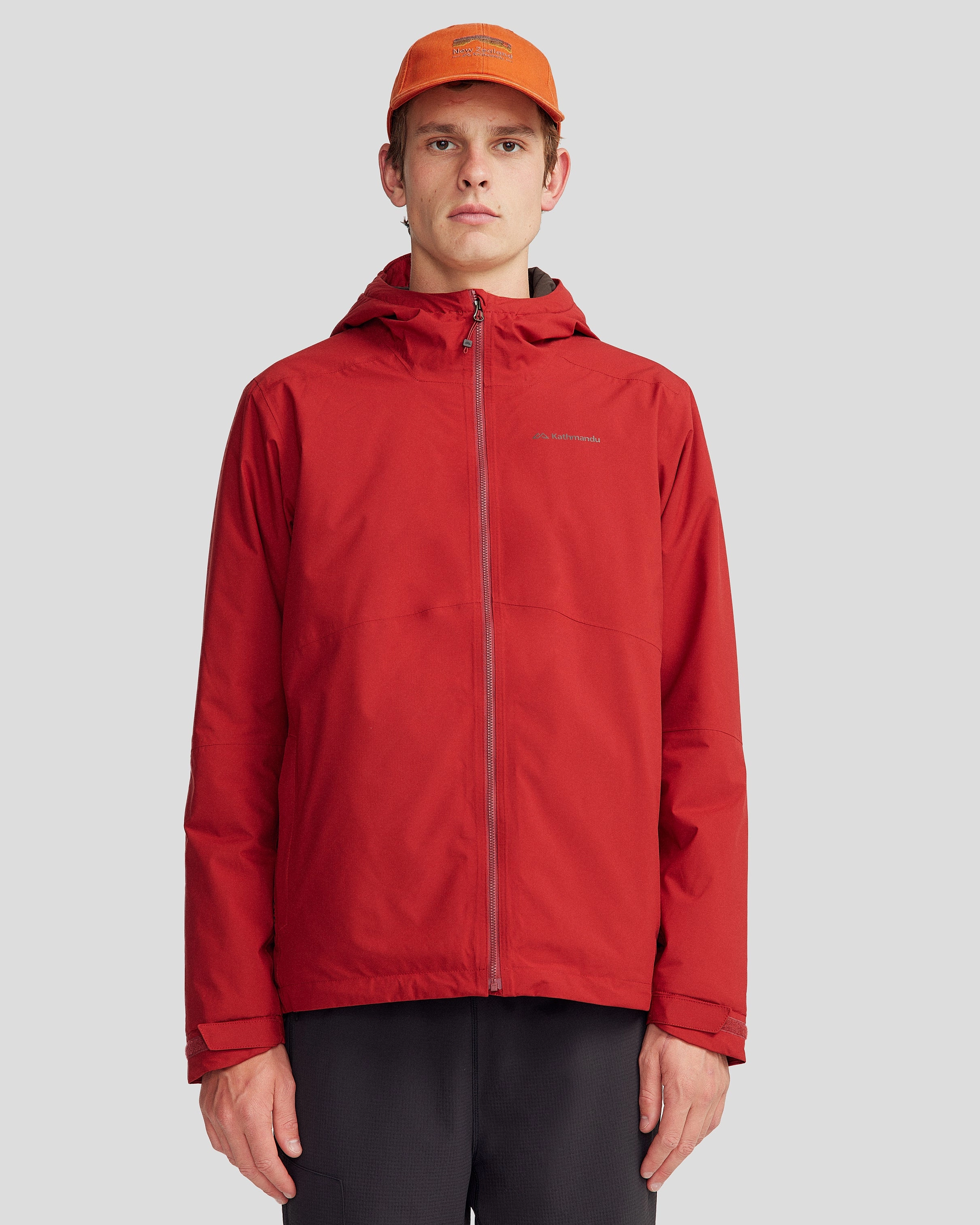 Ripstop Technology BreathableLining Men's Trailhead 2L novaLOFT Rain Jacket - Pinot