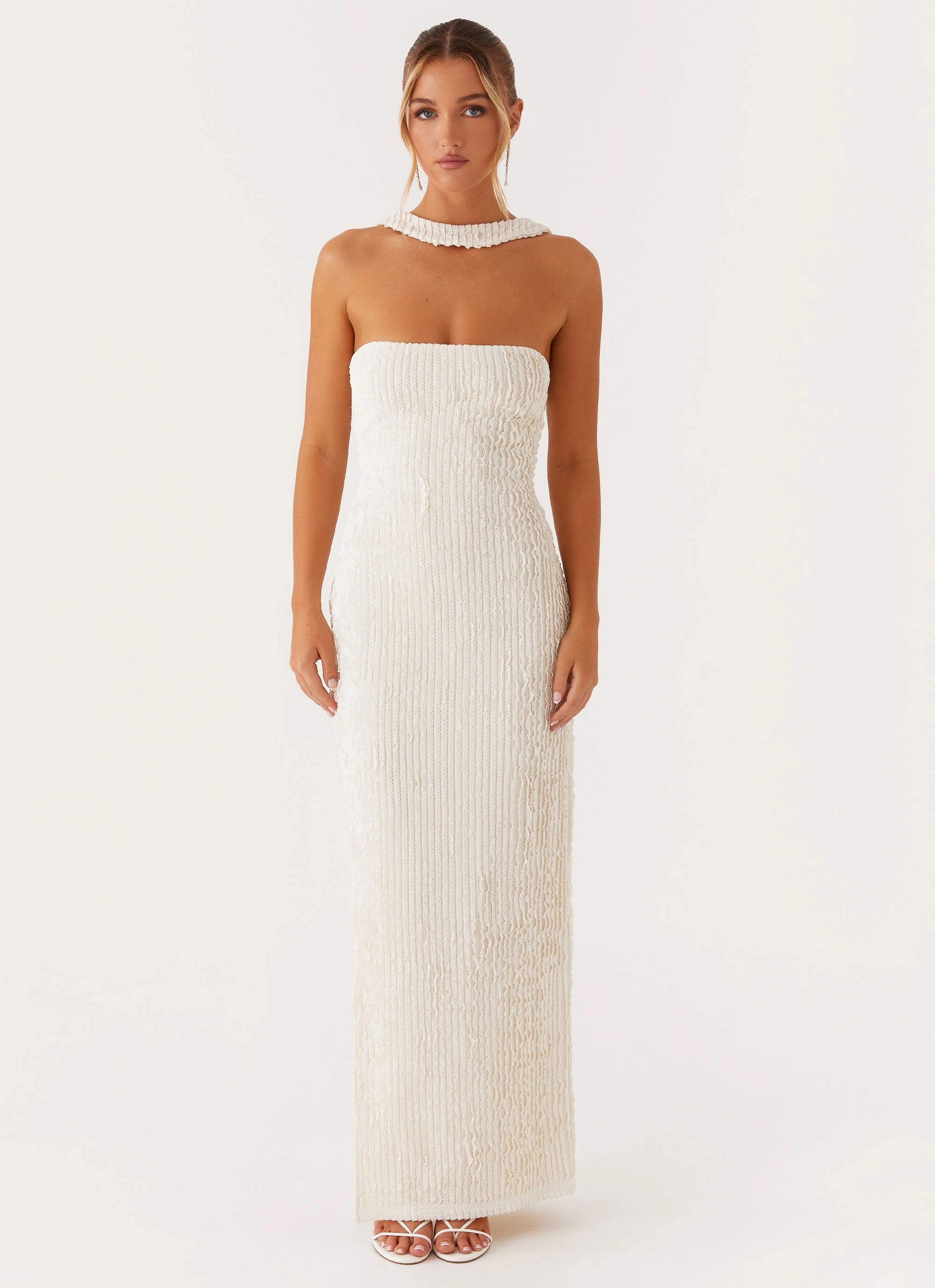 Sadie Maxi Dress - Ivory Mom Chic