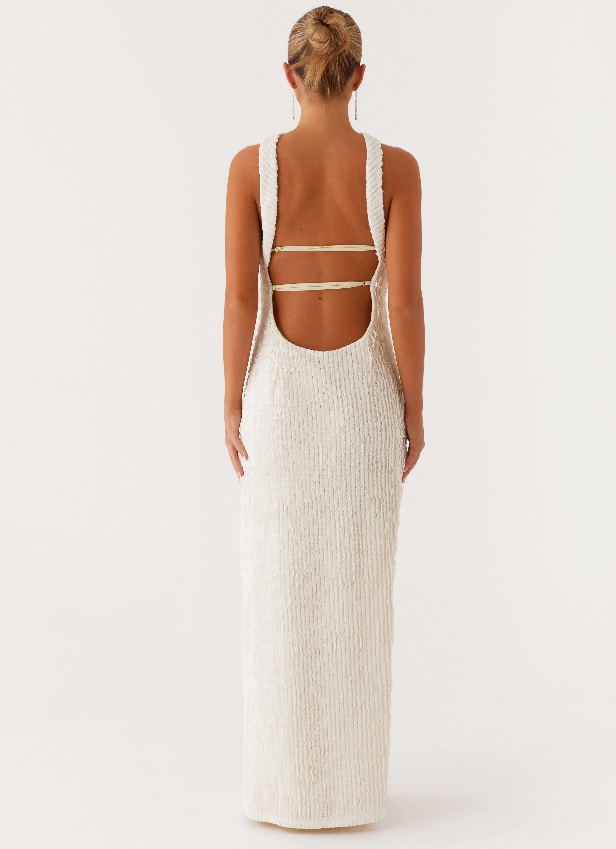 Natural Fit Sadie Maxi Dress - Ivory