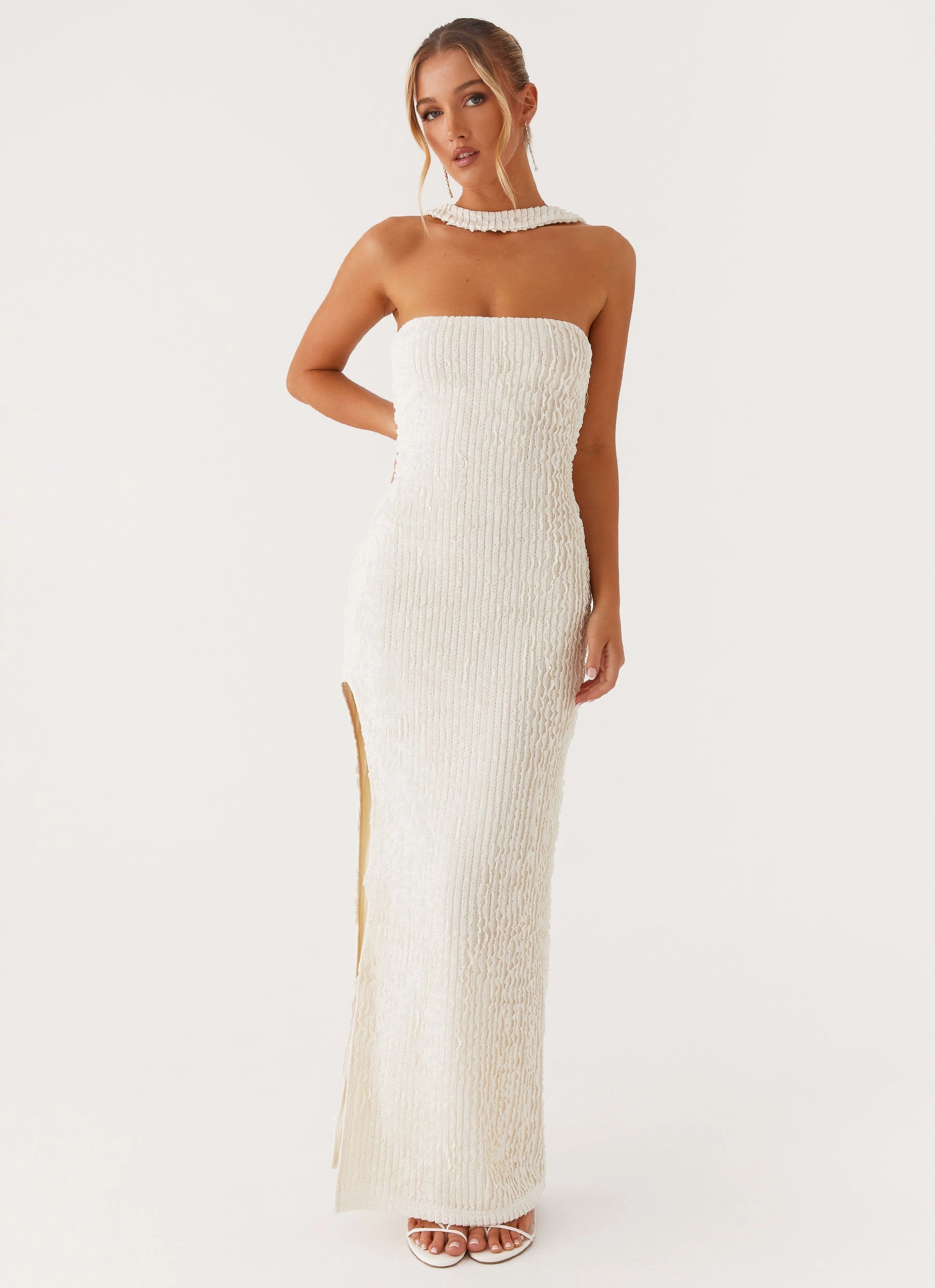 All Day Quick Drying Sadie Maxi Dress - Ivory