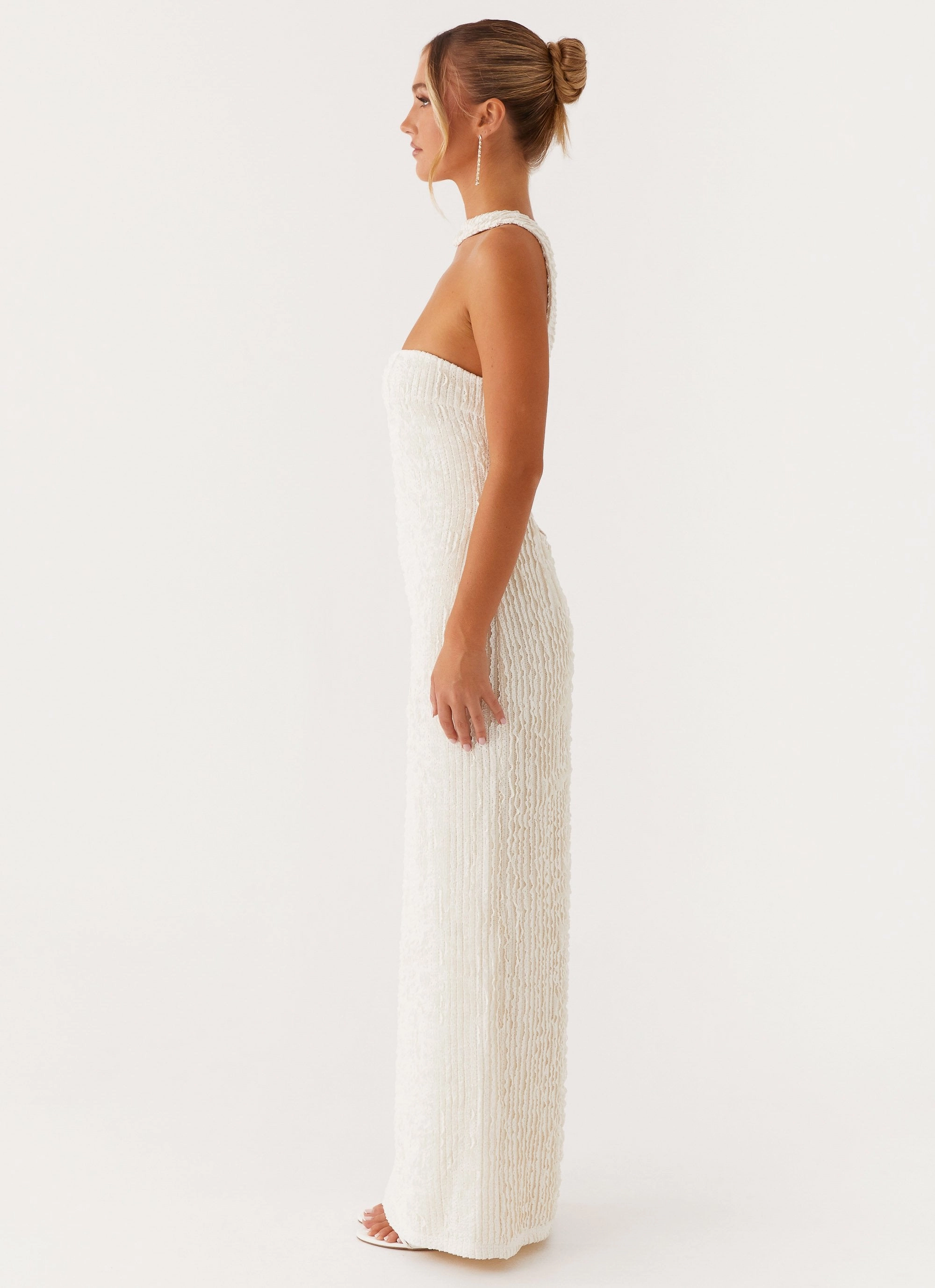 Sadie Maxi Dress - Ivory Breathable Daily Style