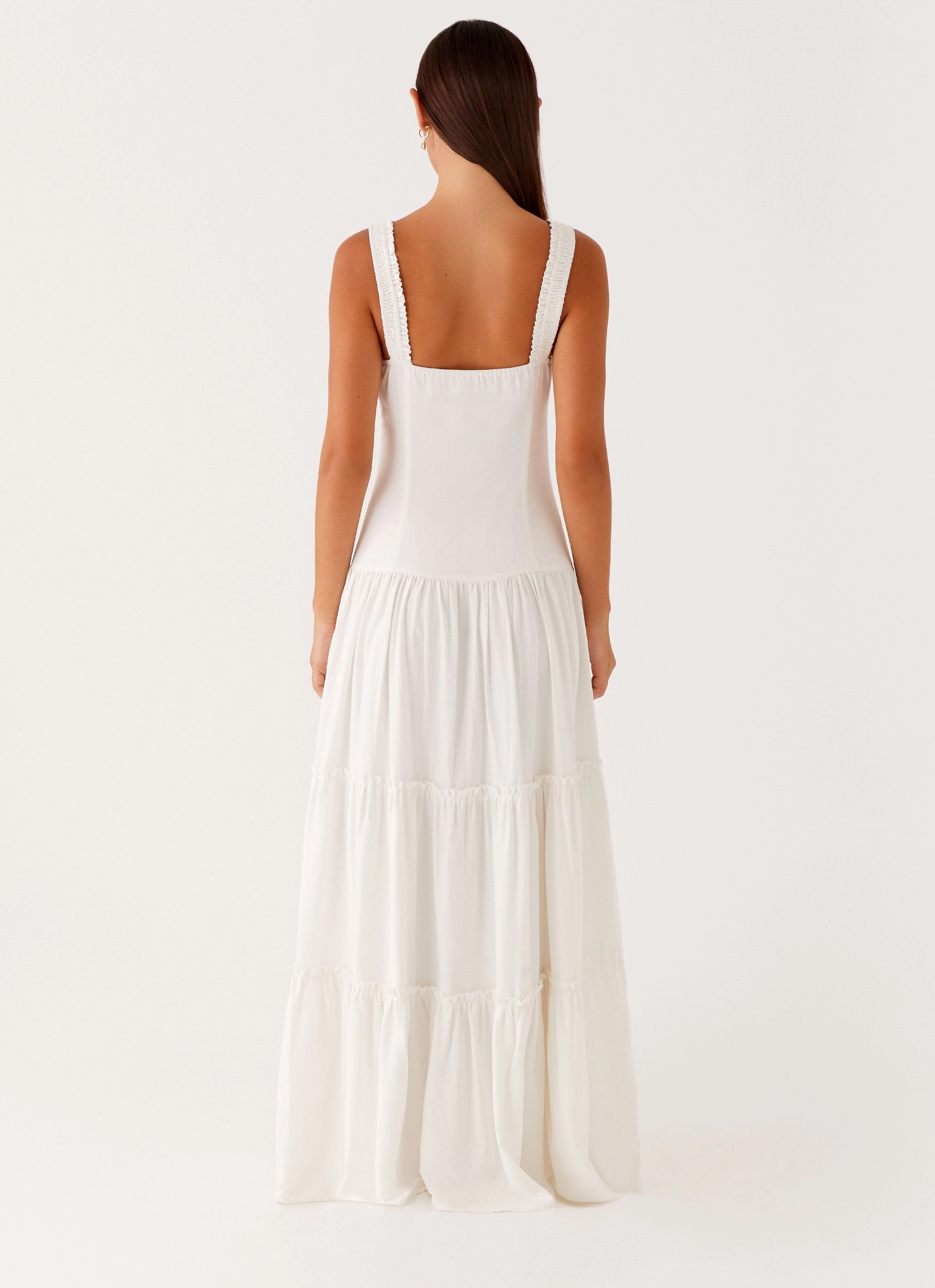 Layered Wear Esme Maxi Dress - White