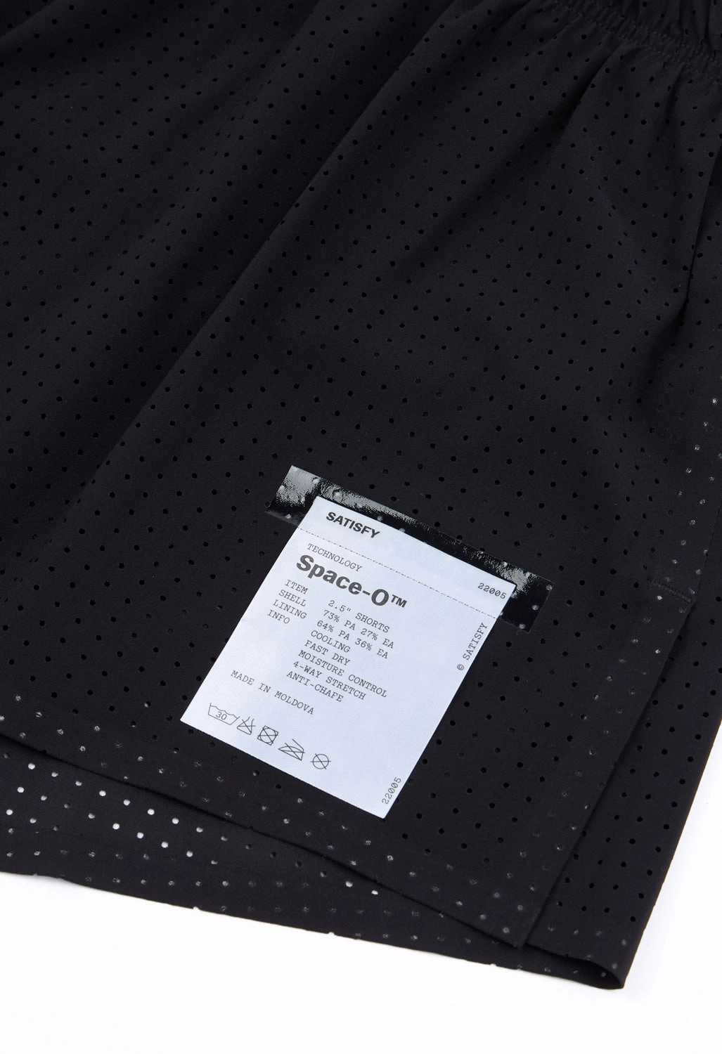 Satisfy Women's Space-O 2.5" Shorts - Black fashion industry Body Fit