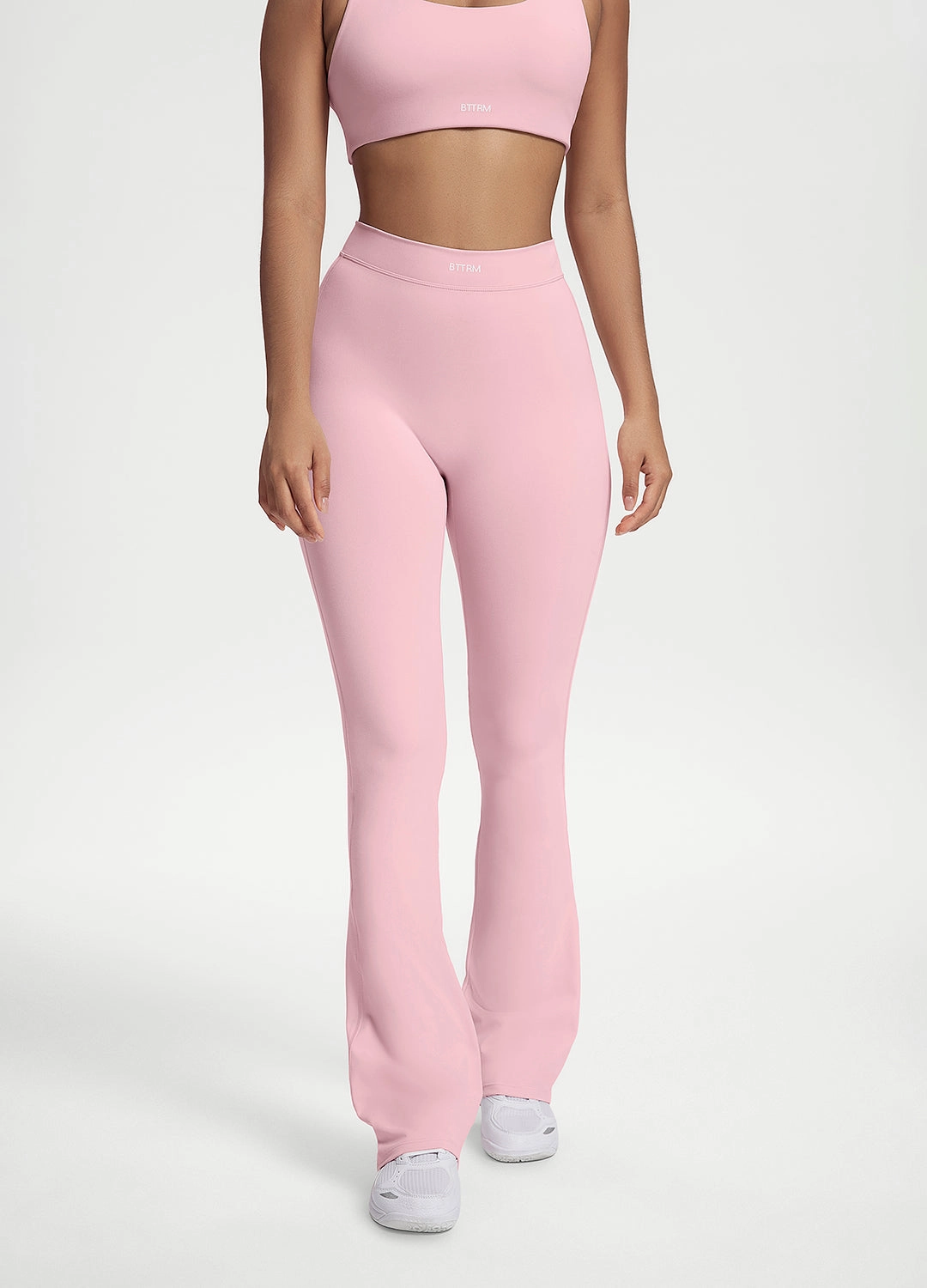 Moisture Wicking All Ages Scrunch Back Flared Leggings