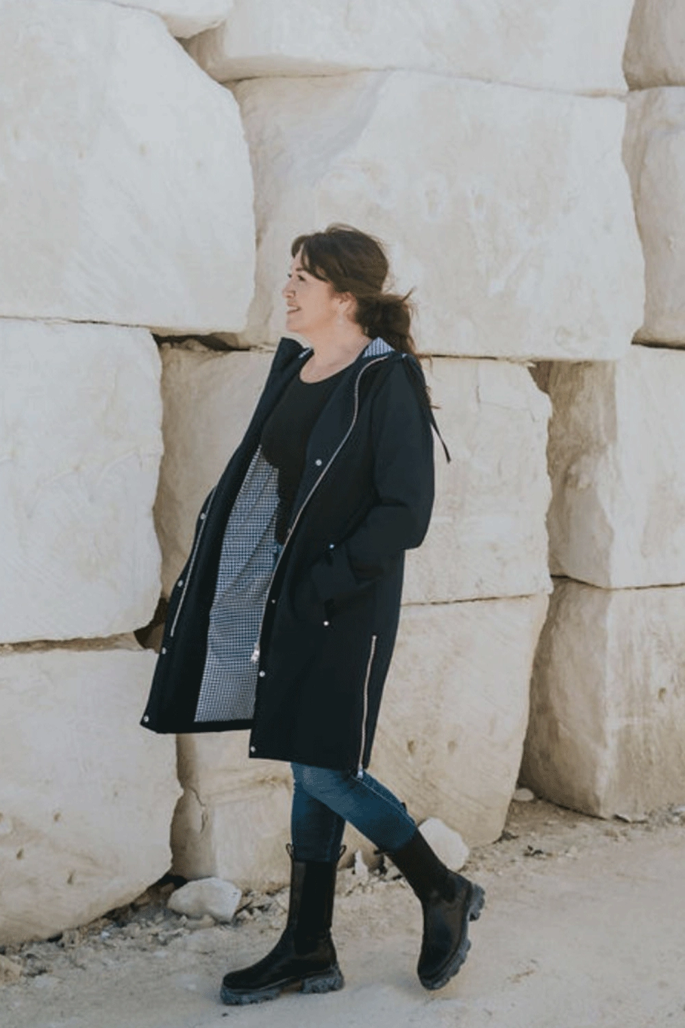 Anti Pill Surface Moke - RACHN Rach Raincoat