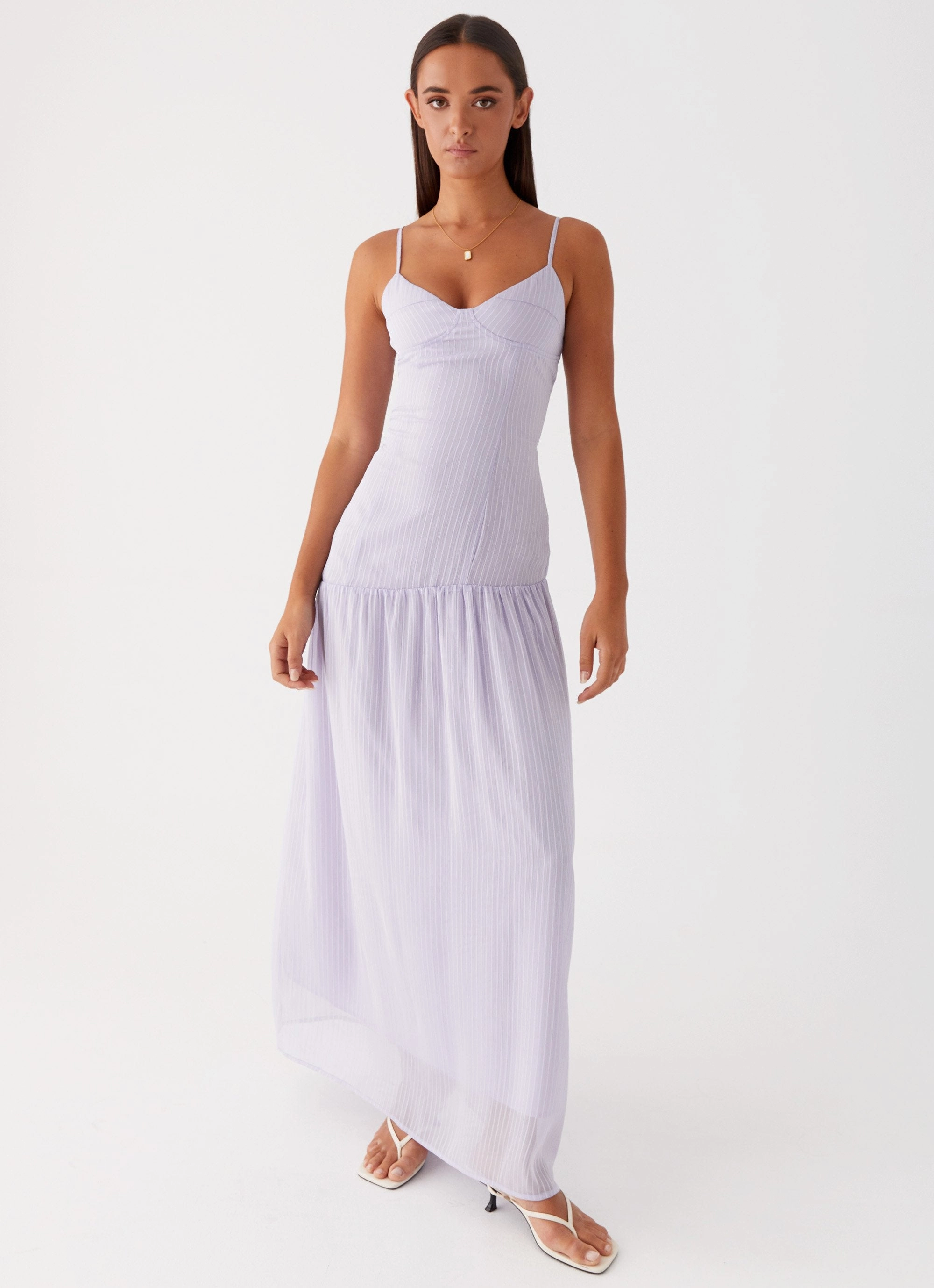 Shania Maxi Dress - Lavender Quick Look