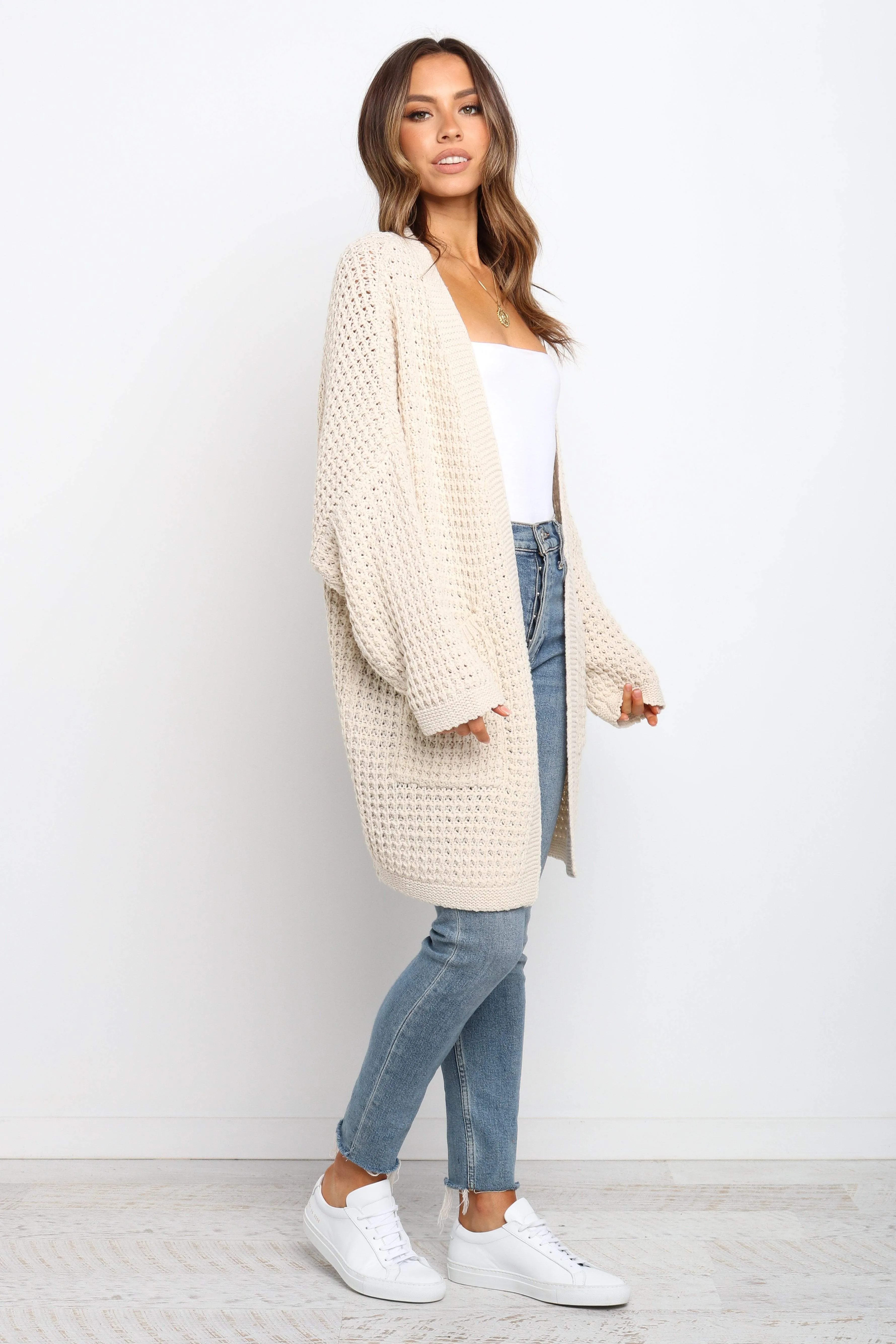 Cozy Moments Leyonie Cardigan - Cream