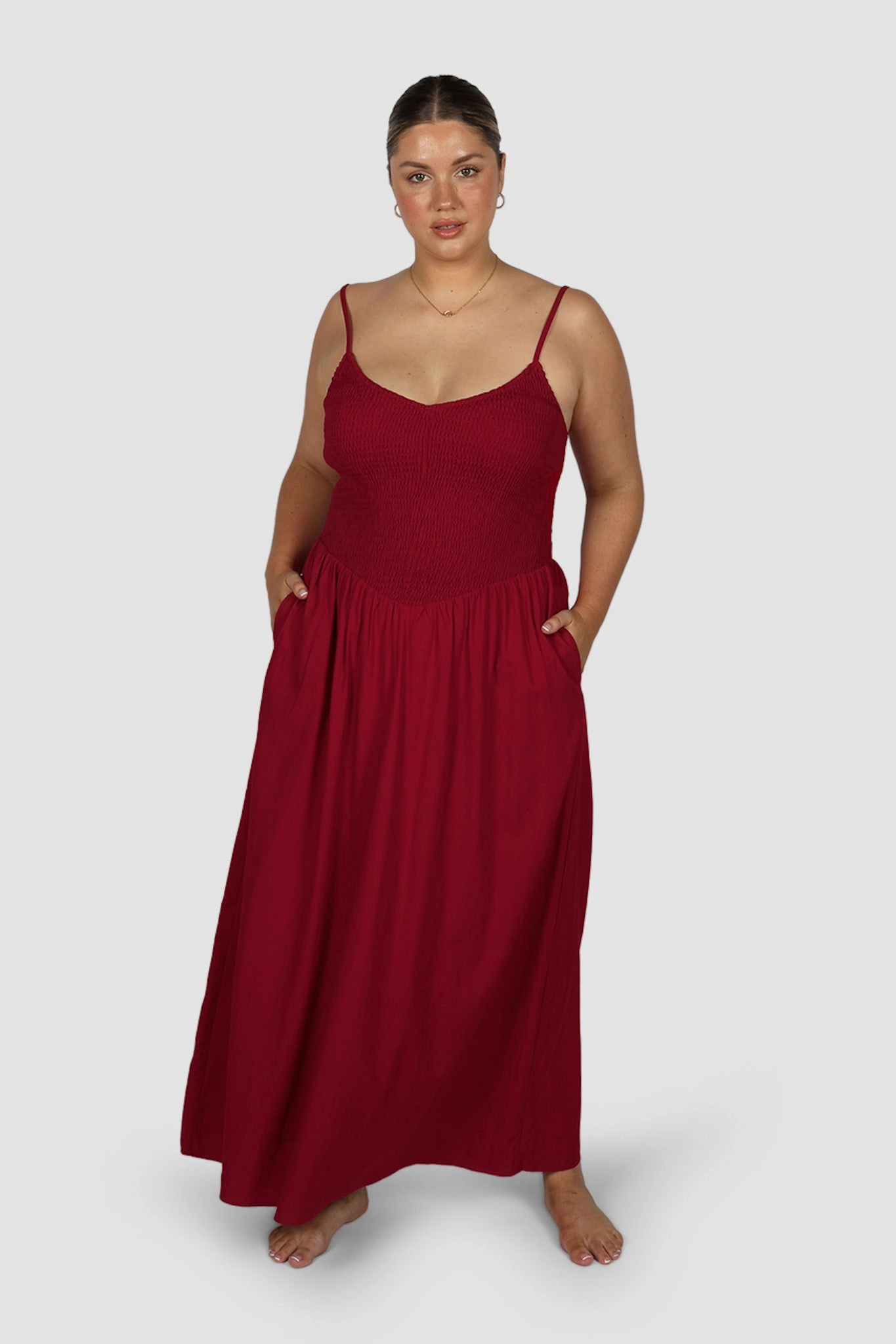 Romantic Mood YARA DRESS RED