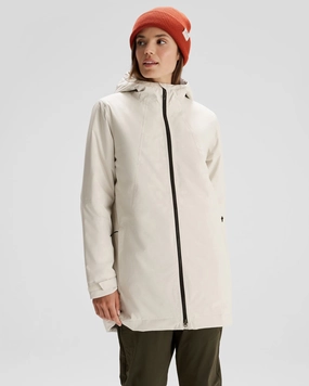 Easy Care Material Women's Trailhead 2L Insulated Rain Parka - Natural