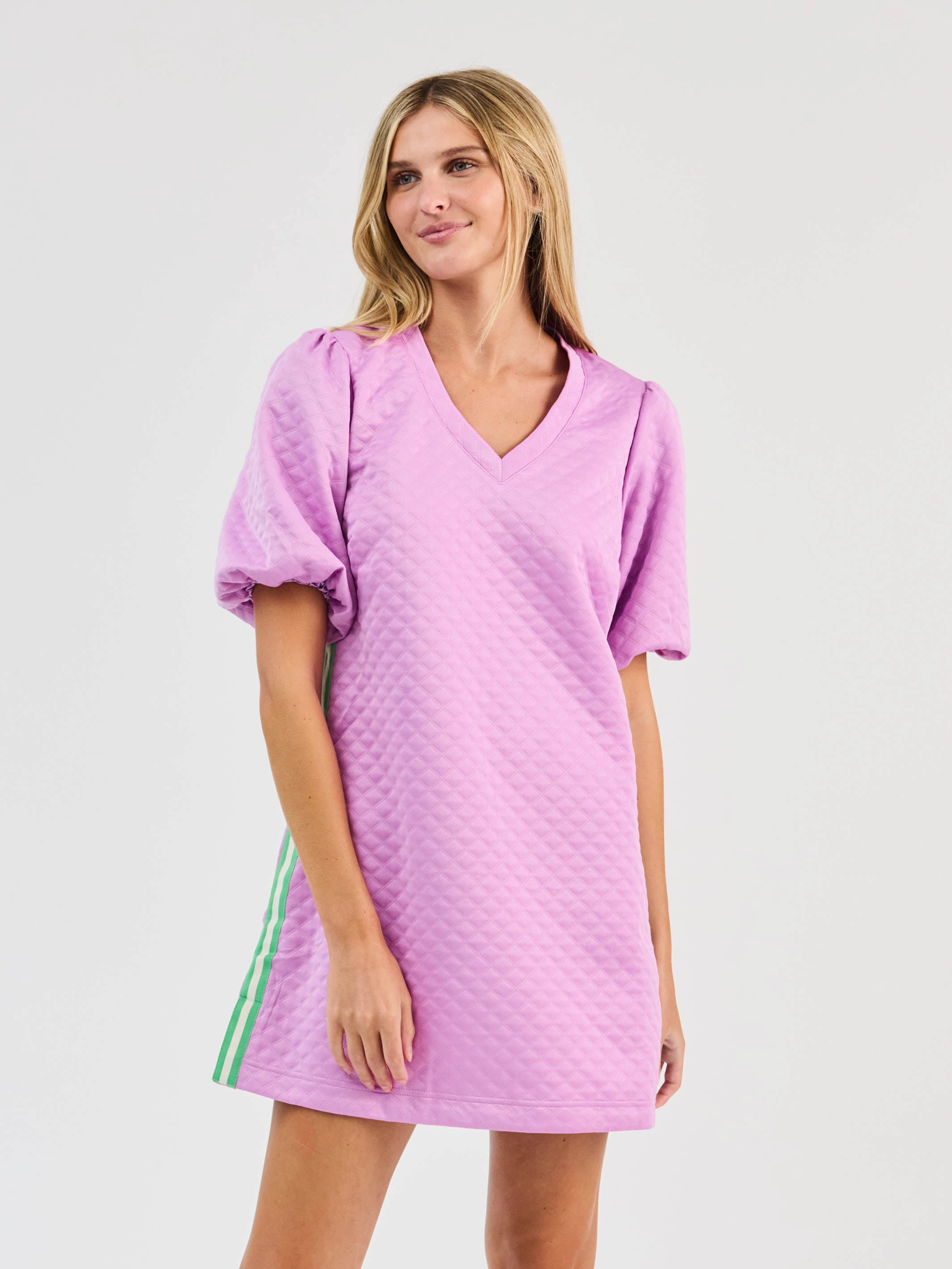 Lightweight-Structure Soft Tone FINAL SALE - Stacey Dress | Orchid