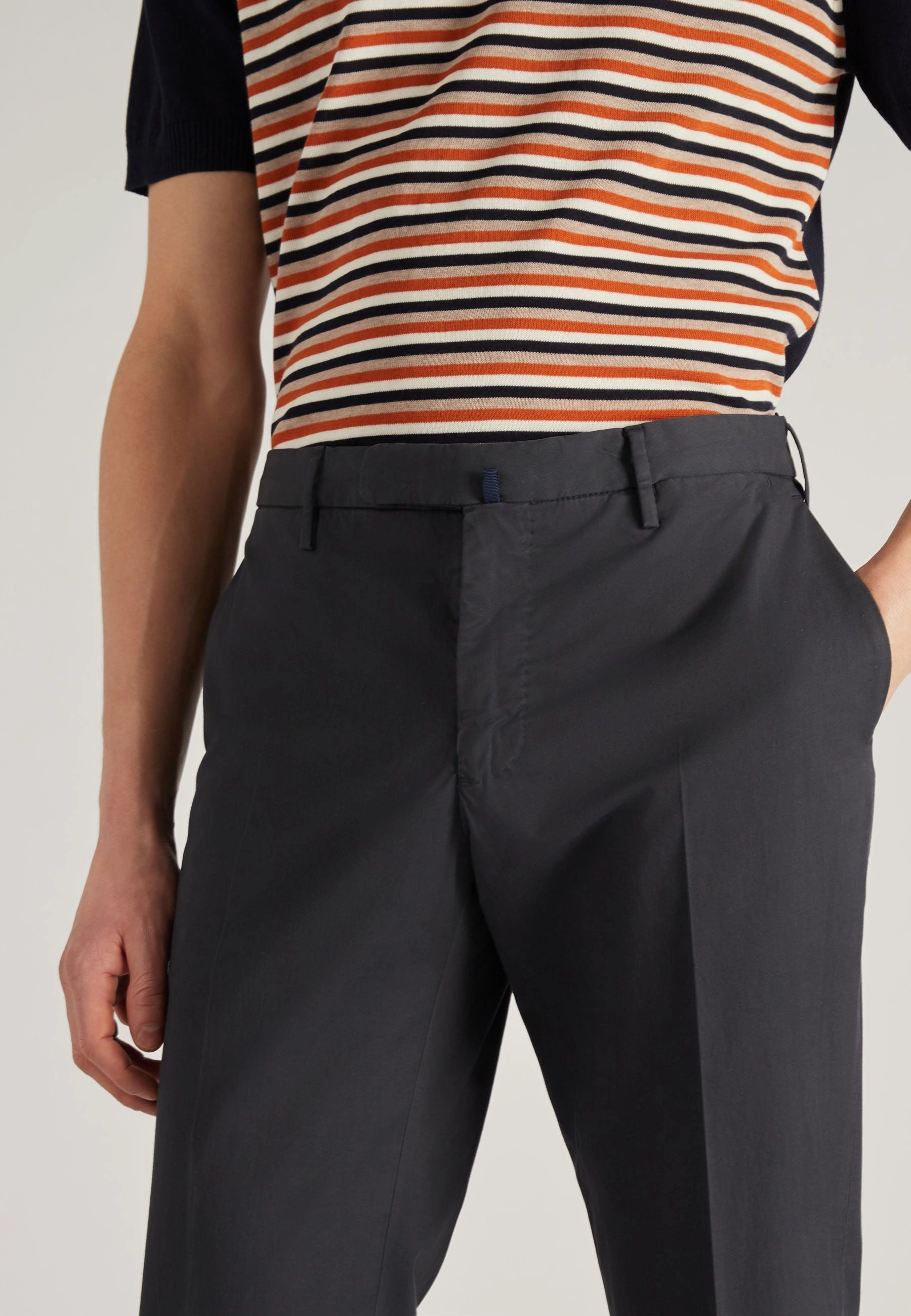 Slim-fit certified Royal Batavia cotton trousers MultiPocketDesign Chilly Weather Comfort