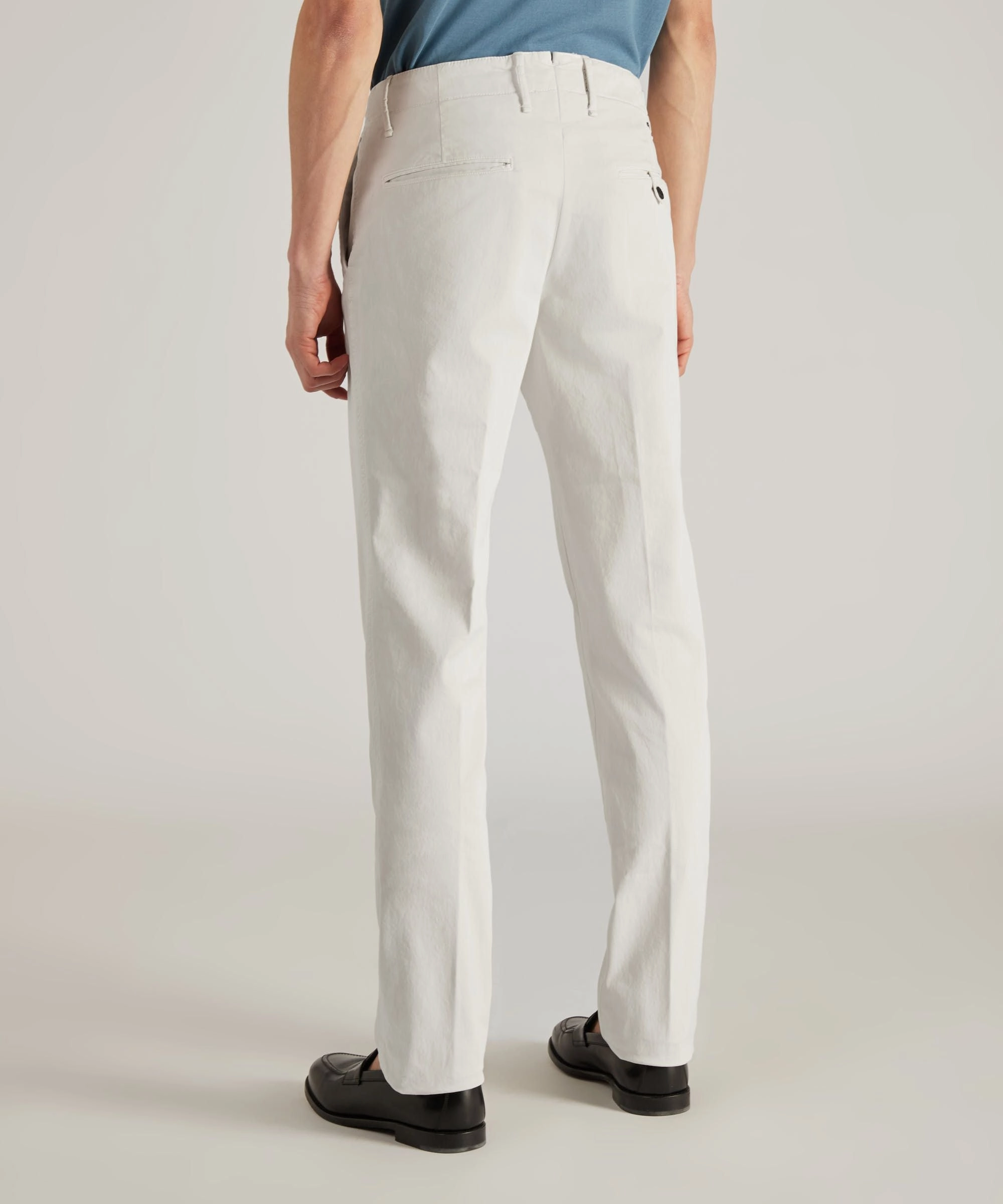 Comfort Stretch Slim-fit certified stretch gabardine trousers