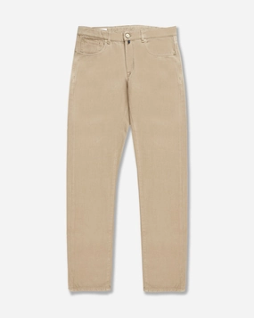 Casual Flex WaterRepellent Slim-fit five-pocket trousers in cotton and cashmere