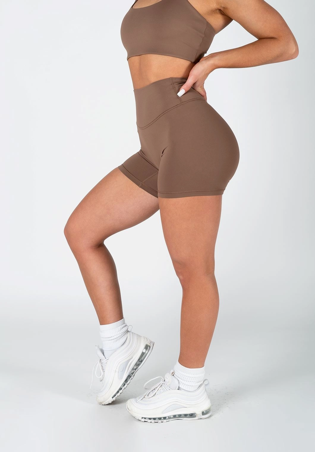 Move Easy Flexible Stretch Waist RecStretch Original Sculptseam? Short Soil