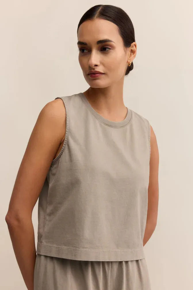 Essential Style Wear Sloane Jersey Muscle Tank | Retreat Cozy Layer Fit