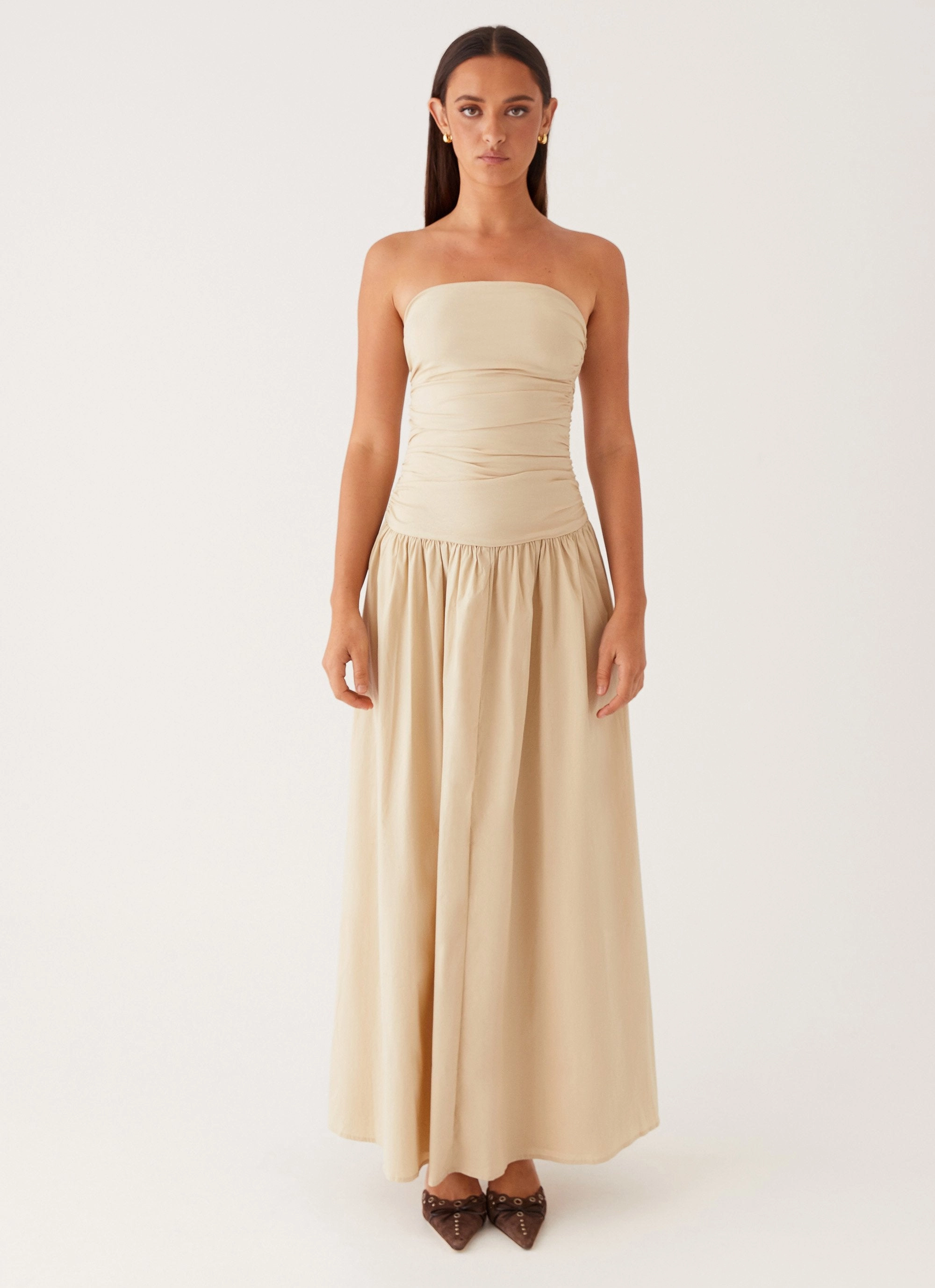 Year Round Carmel Maxi Dress - Ivory