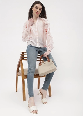 Madame Mid Rise Mid Blue Skinny Fit Jeans Sleek Waistband