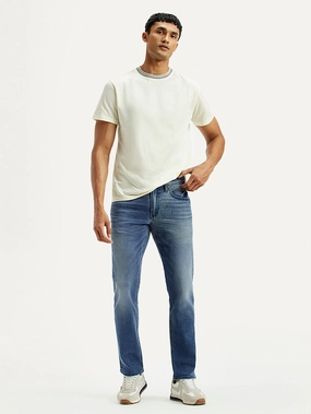 Men's Redloop 511 Dark Indigo Slim Fit Mid Rise Selvedge Jeans All weather