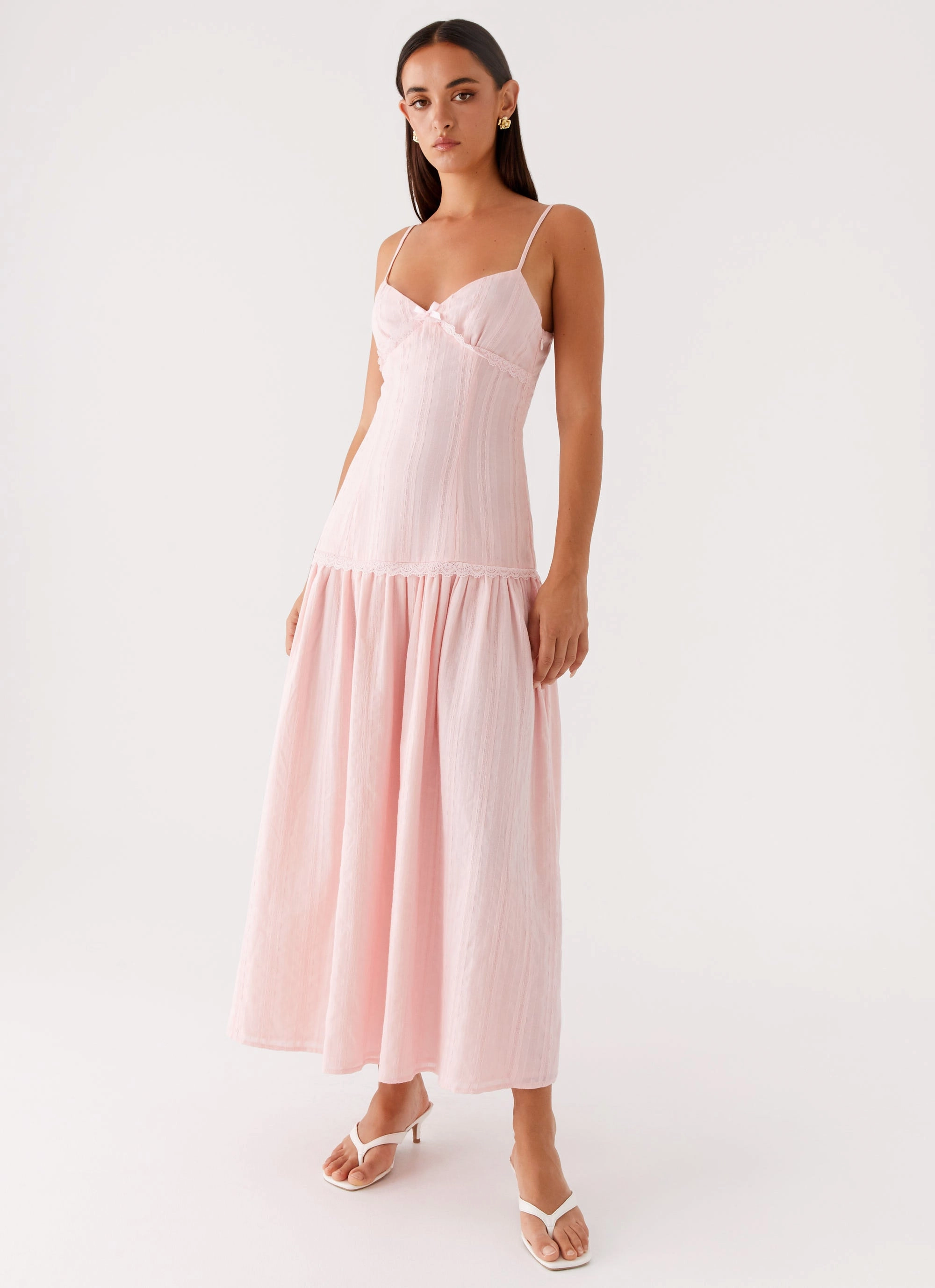 Found You Midi Dress - Pink Party Floral Fall Inspired