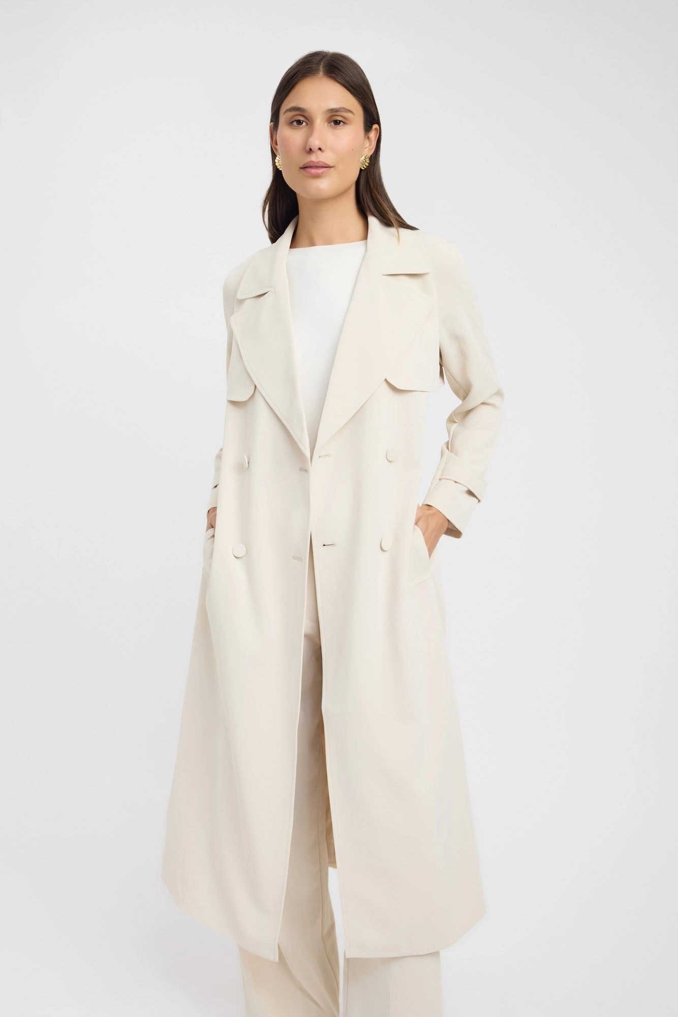 Long Sleeves Anti Pilling Technology Opal Trench