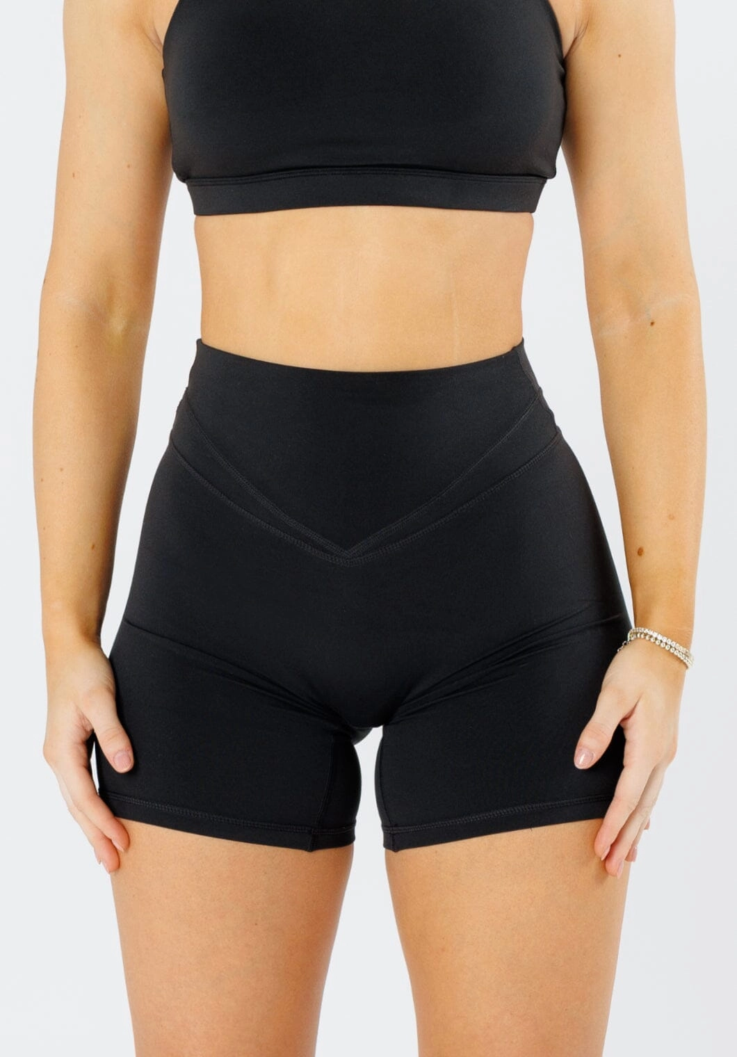 Unisex style Comfy Layers Reluna Icon Sculptseam? Plus Short 6?? Black