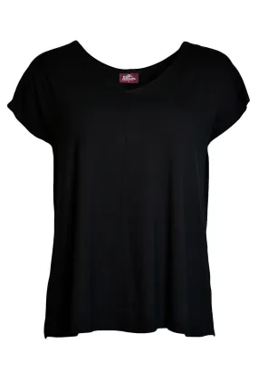 harmonious Soft Lining Bella V-Neck Top | Scales Print