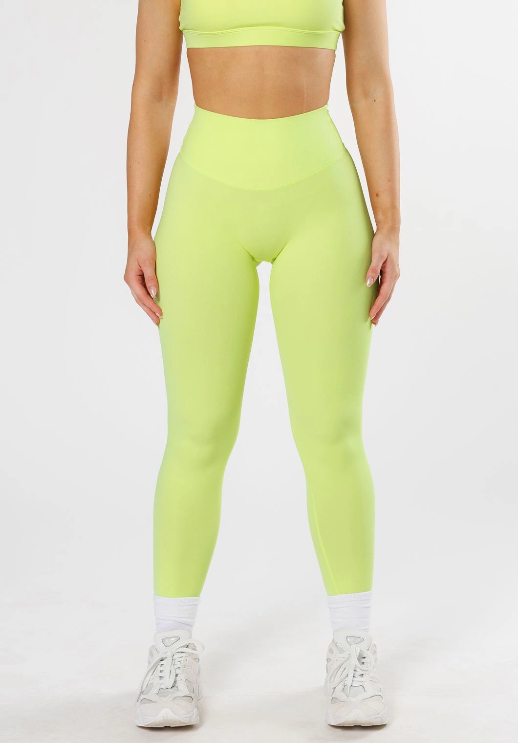 RecStretch Original Sculptseam? Plus Legging Lemon Lime Total Comfort Fitness Lover Studio Practice