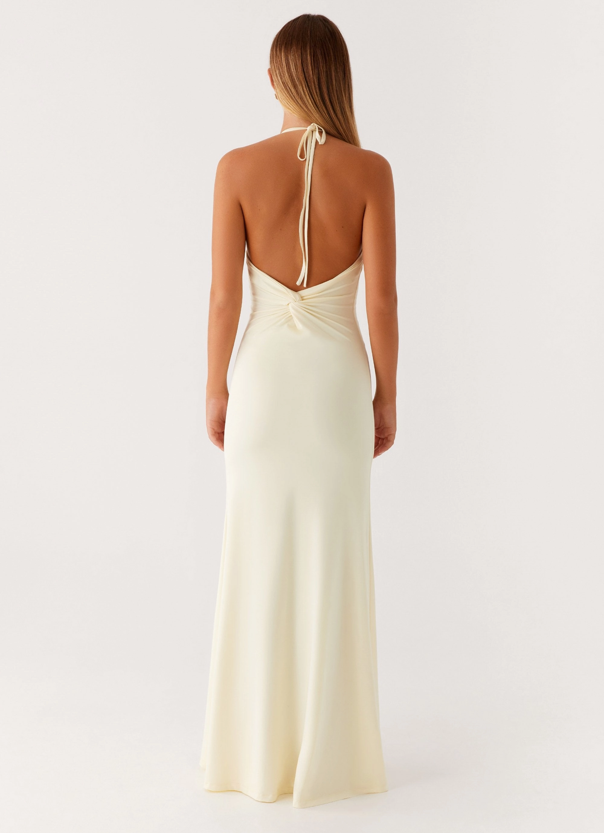 Playful Cut Just In Time Maxi Dress - Yellow