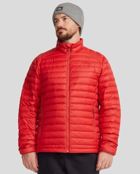 Men's Heli Down Jacket v4 - Spicy Chilli Pepper Snow Ready Outfit AntiPilling Finish