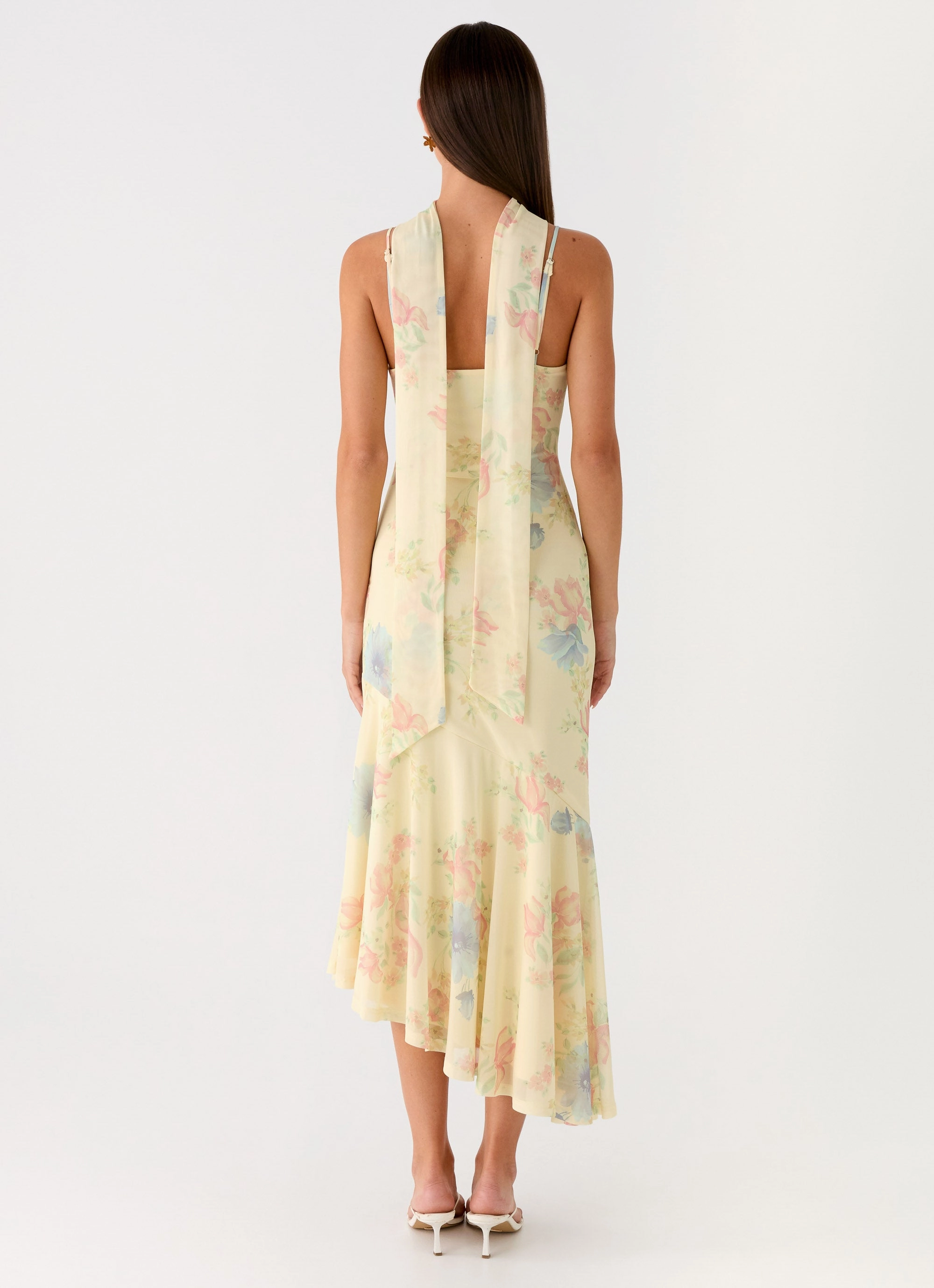 Minimal Details Sole Mio Midi Dress - Spring Meadow