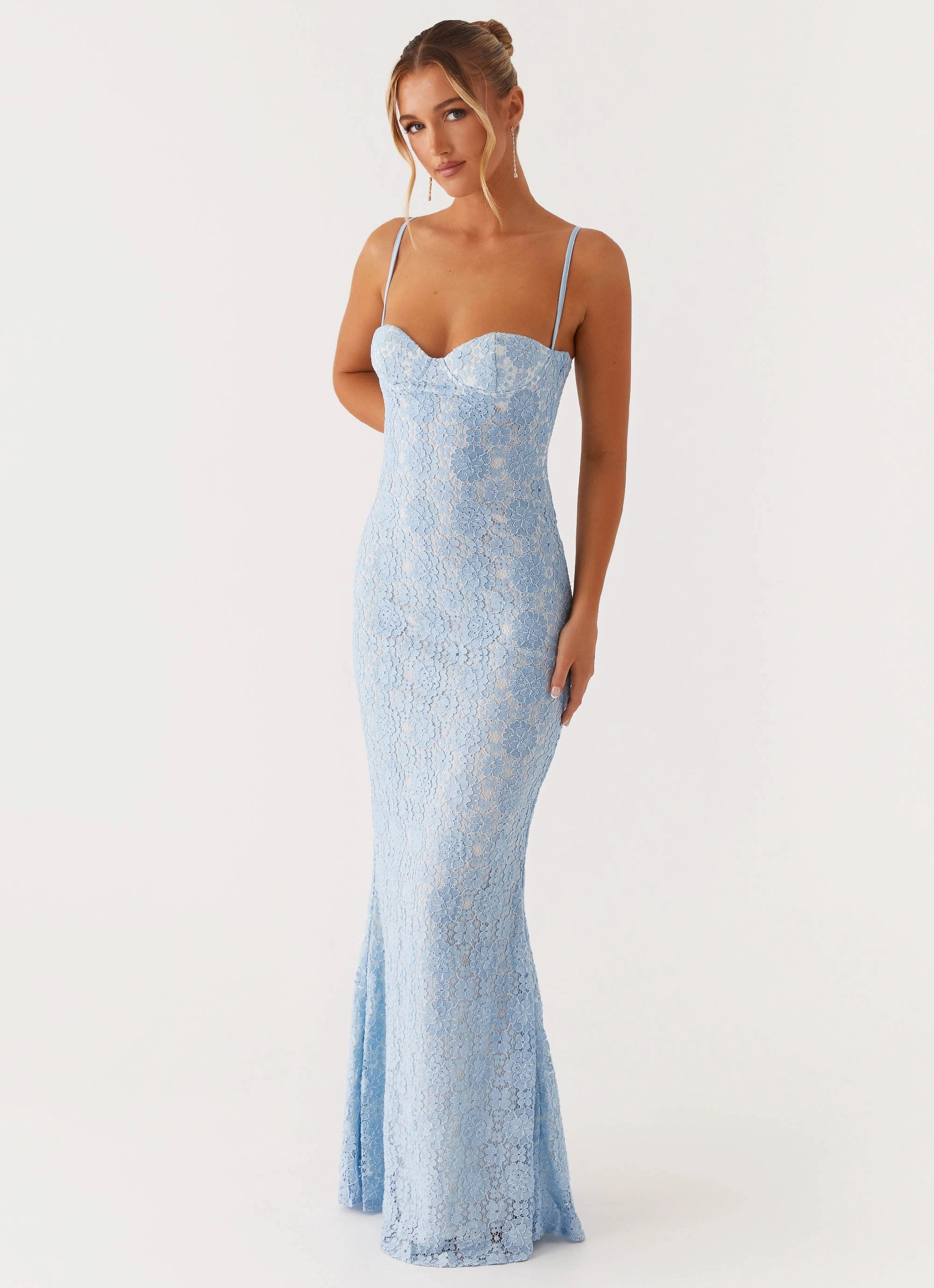 Music-Concert Sonia Maxi Dress - Blue