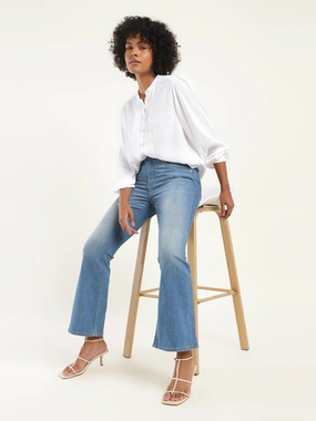 Family Style Luxury Core Look Women's 710 Blue Skinny Fit High Rise Jeans