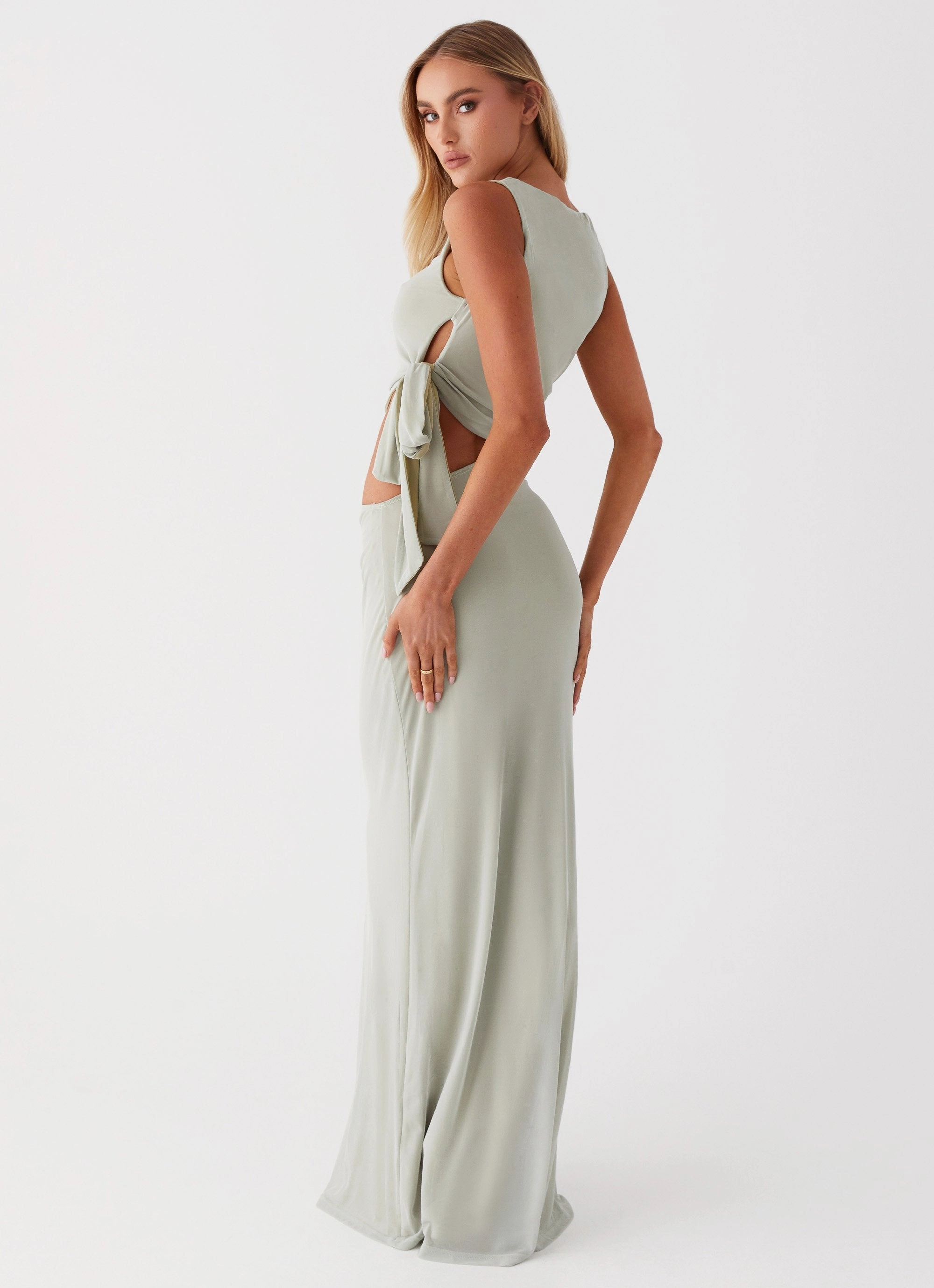 Summer Air Sidney Maxi Dress - Sage